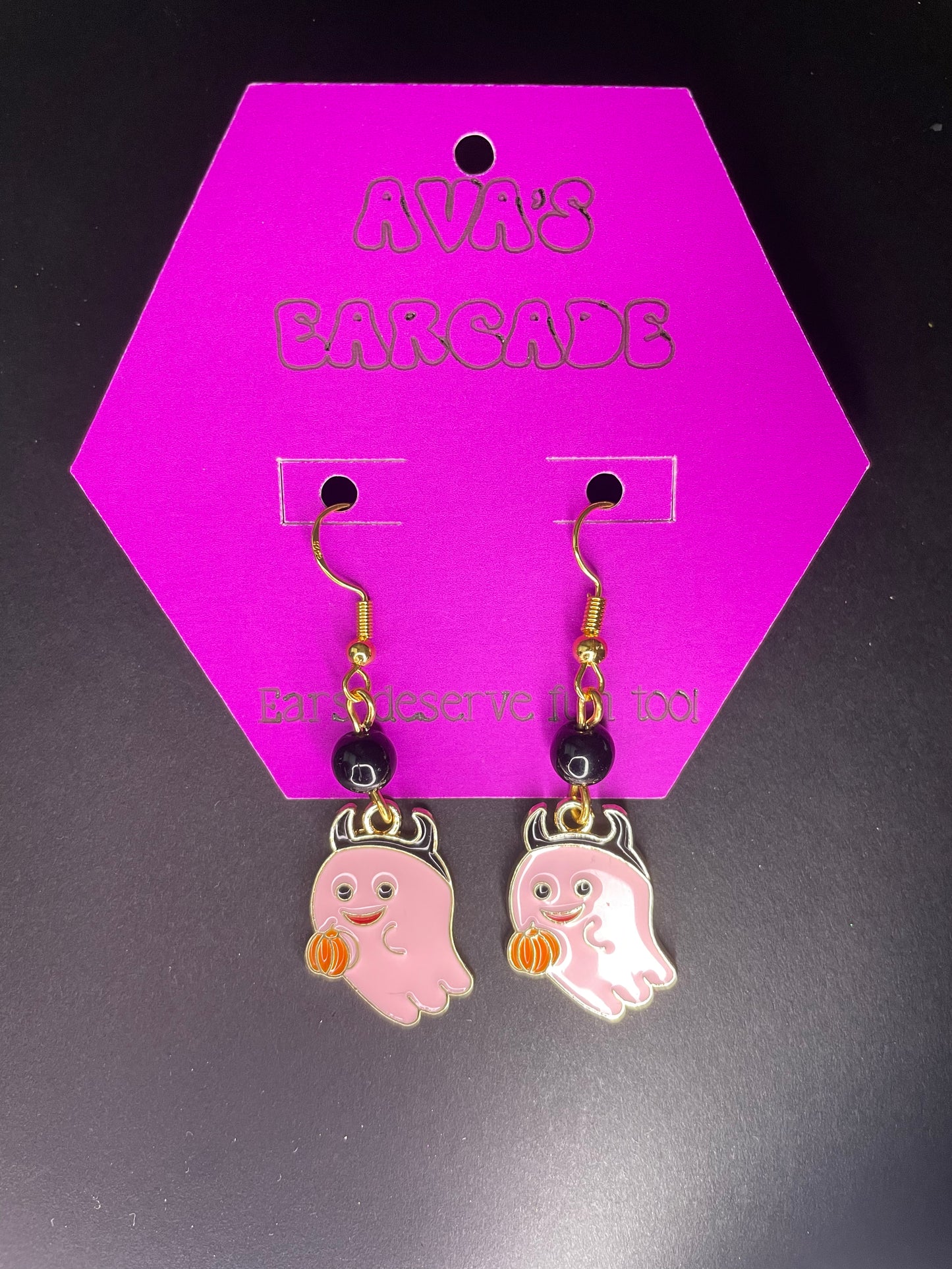 Peekaboo Ghost Earrings