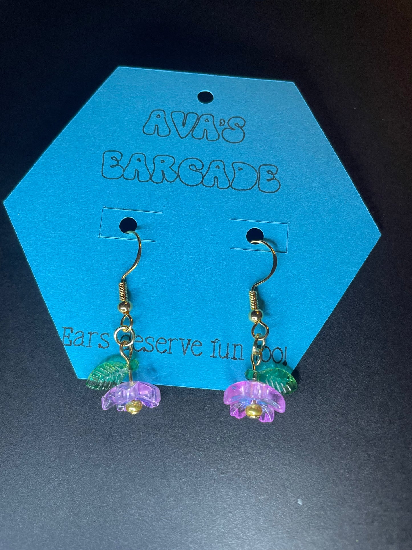 Upside Bloom Flower Earrings