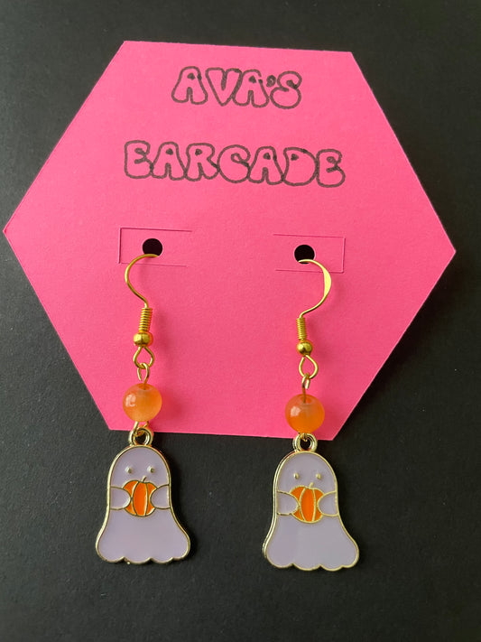 Haunted Harvest Halloween Earrings