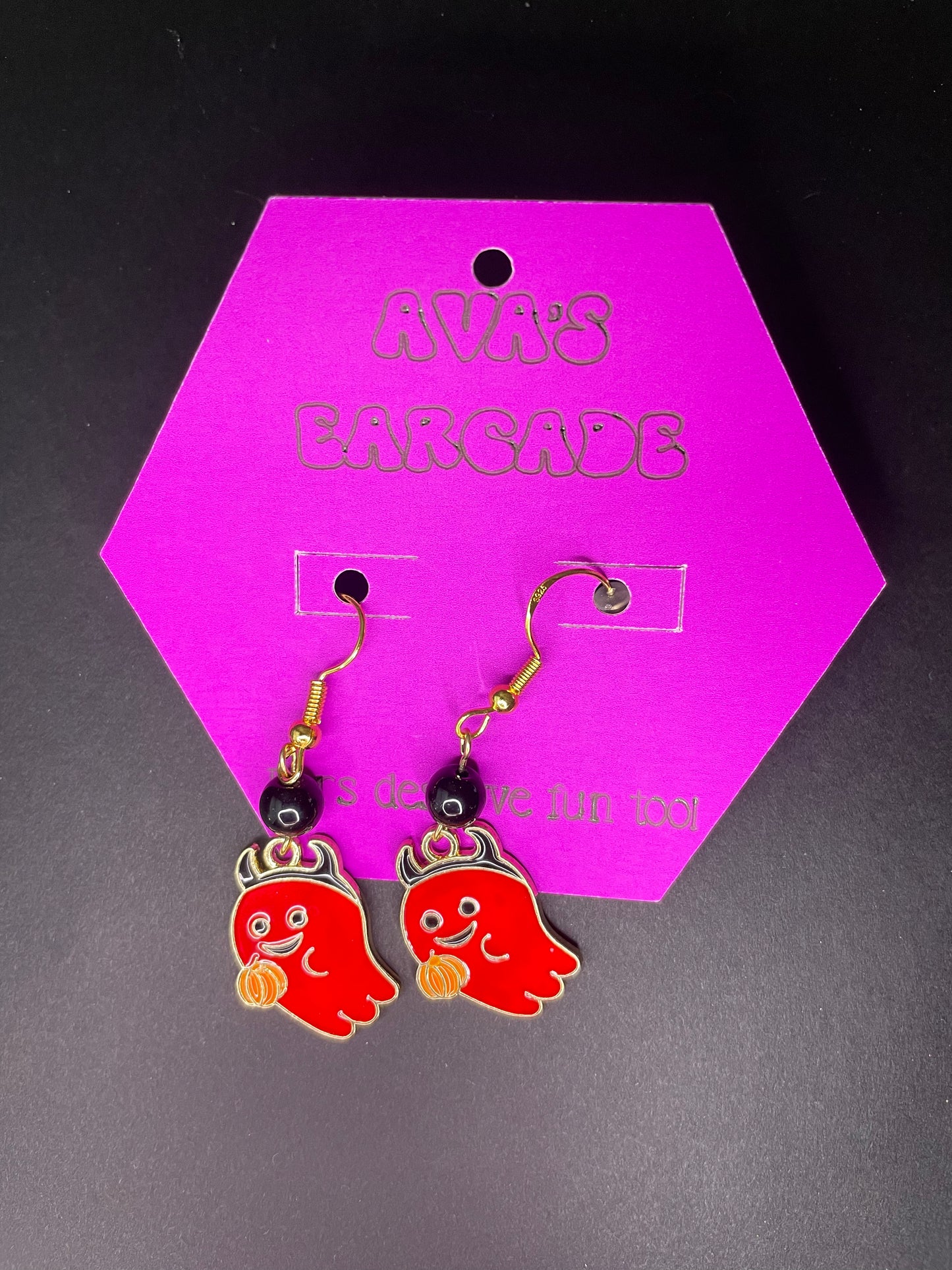 Peekaboo Ghost Earrings