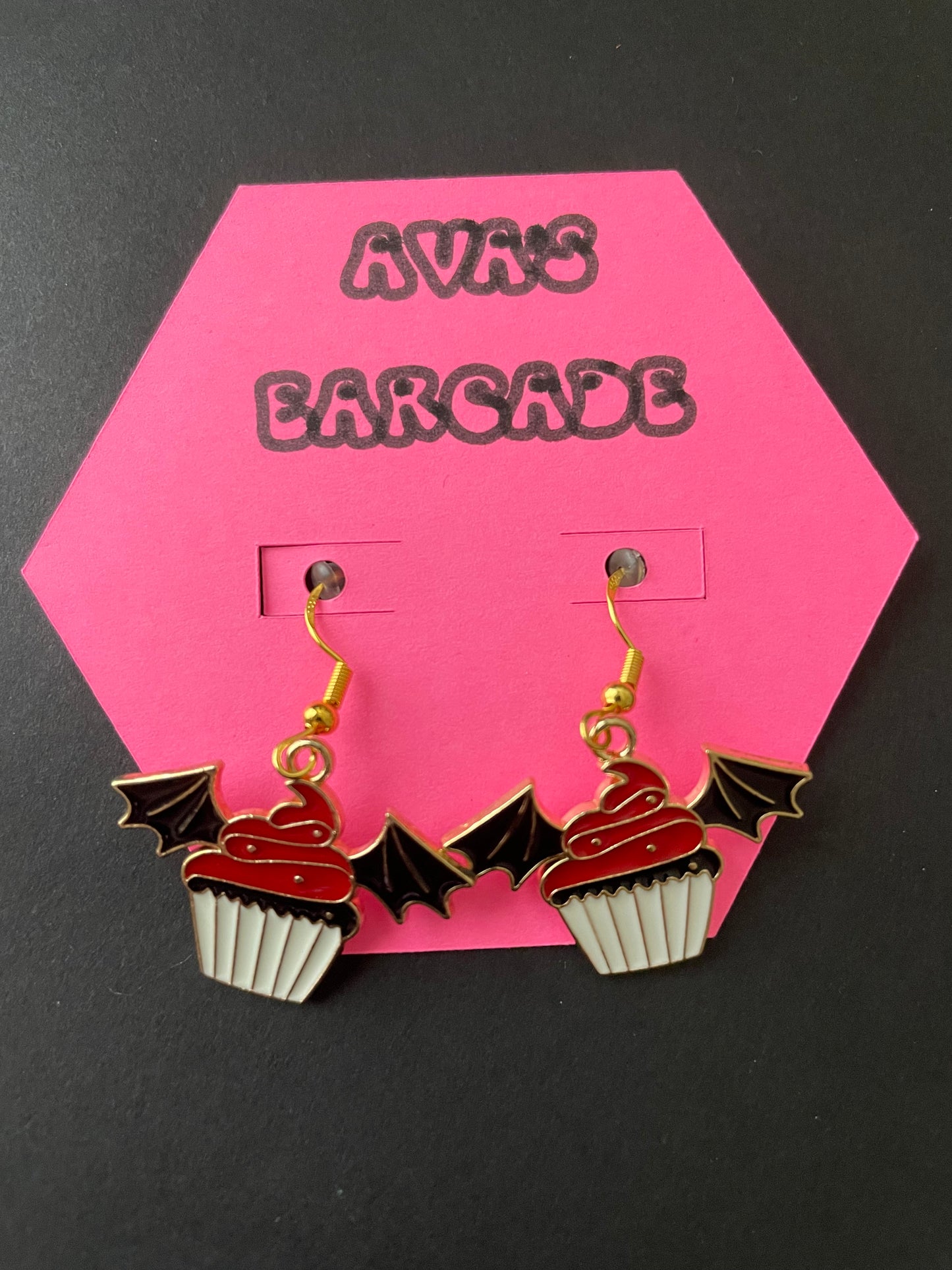Batty Bakes Halloween Earrings