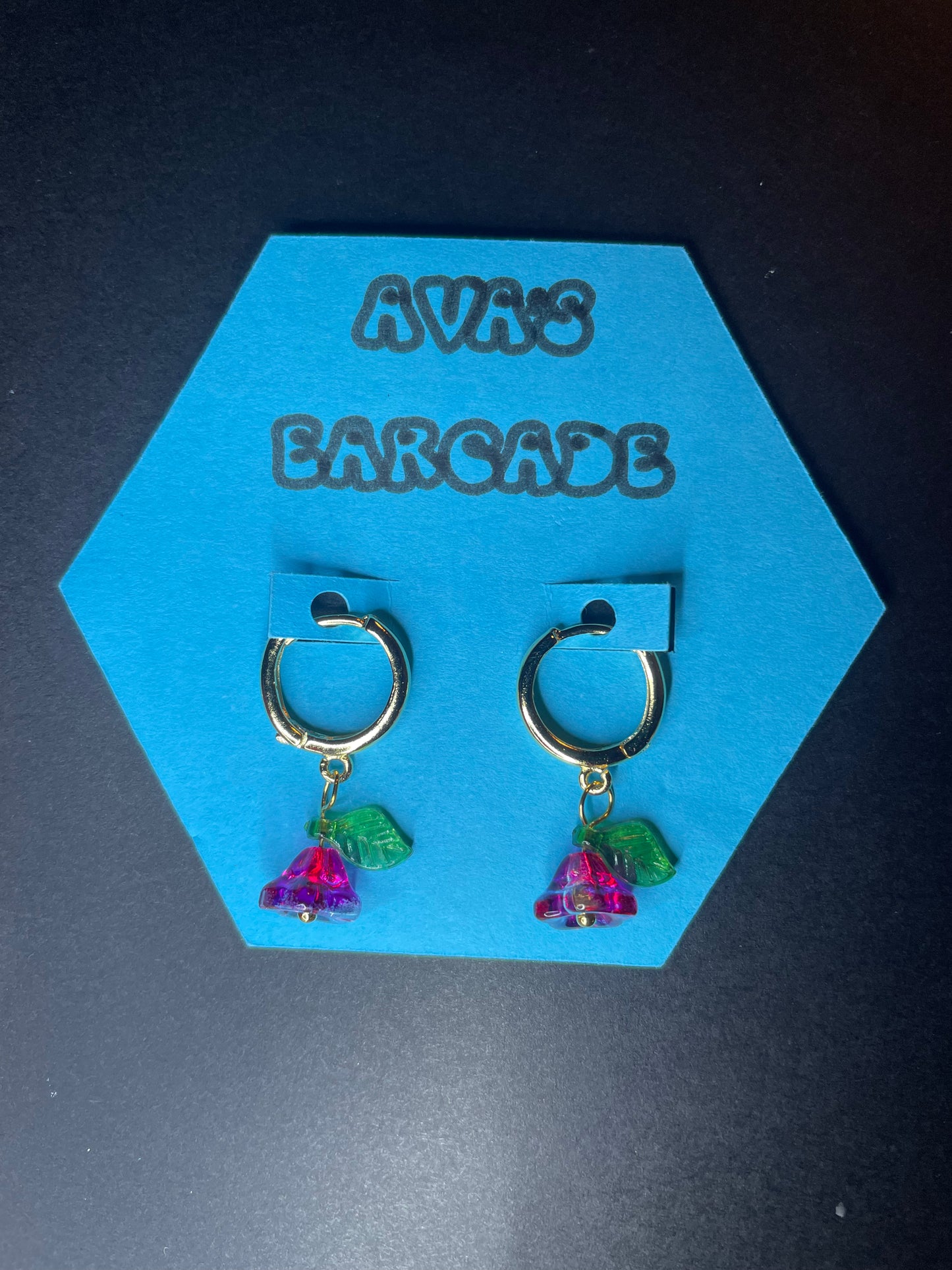 Glow Blooms Flower Earrings