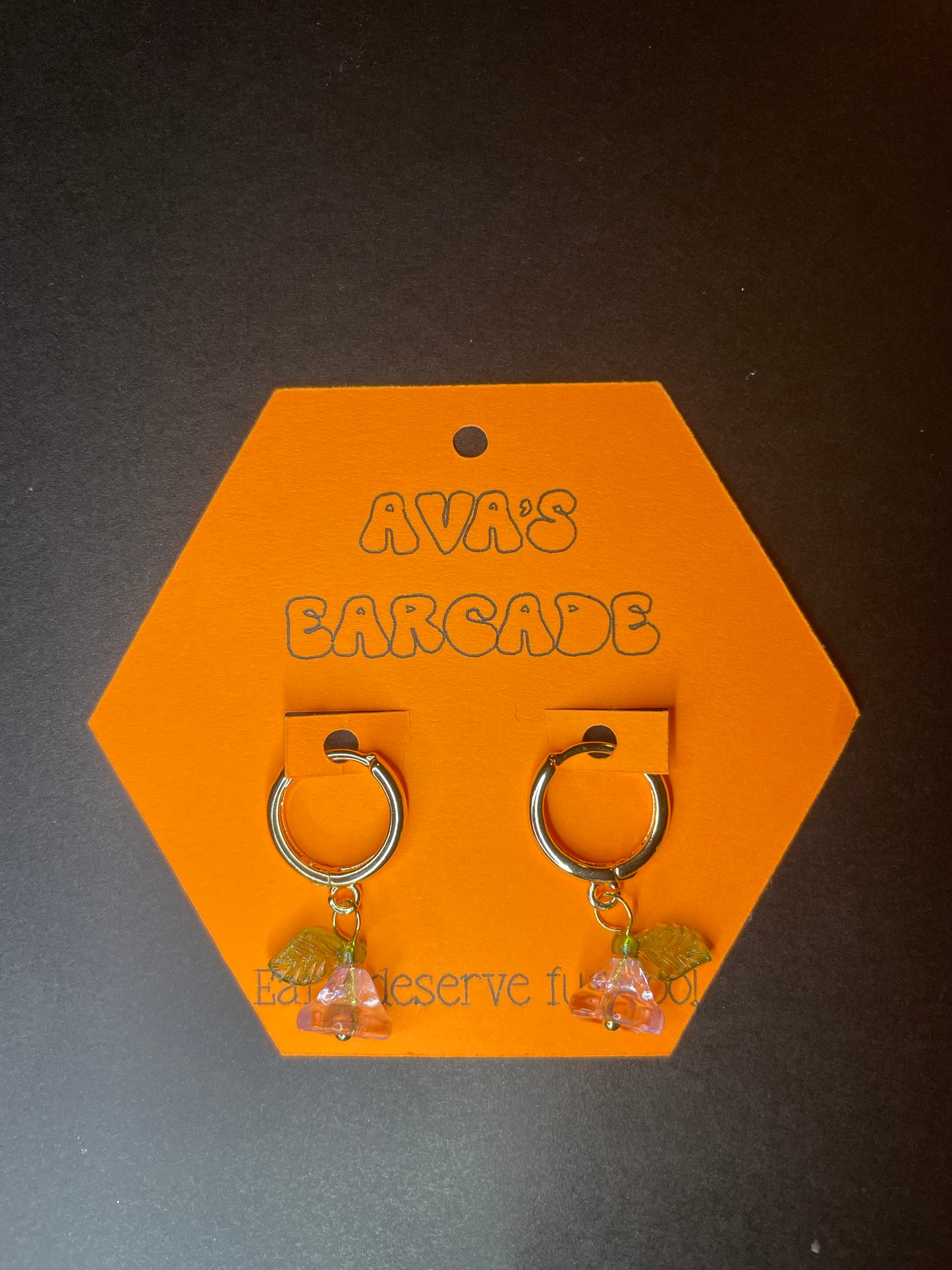 Glow Blooms Flower Earrings