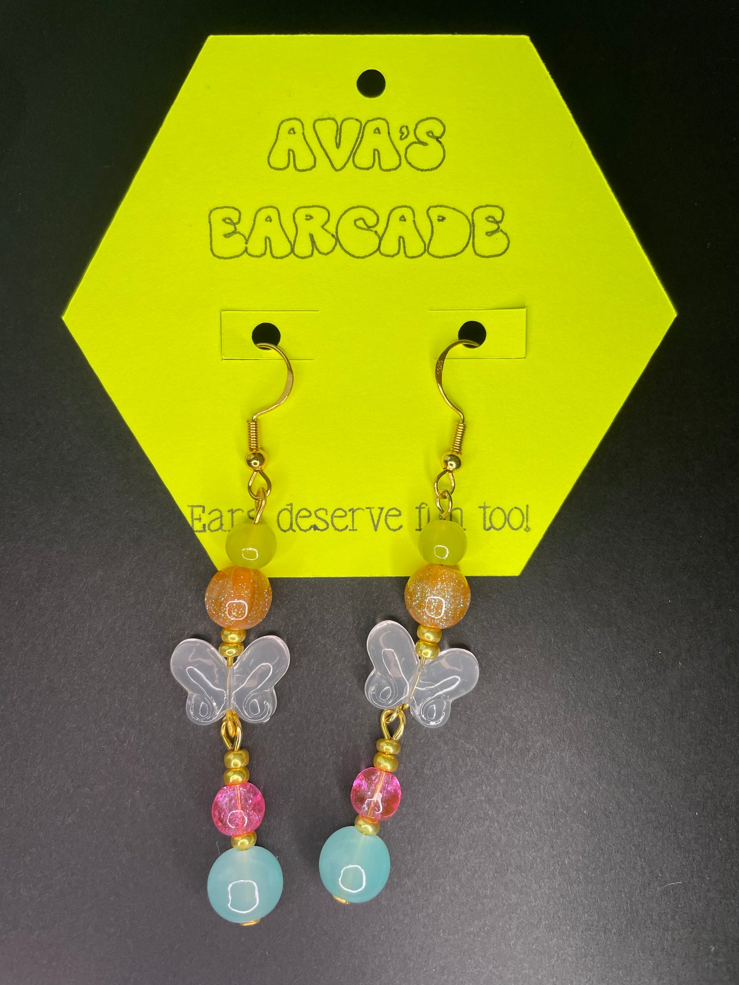 Enchanted Flutter Butterfly Earrings